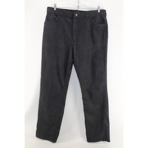 Vintage Lee Riders Men's Jeans Black 38x32 (Tag 40x32) Straight Leg Made in USA